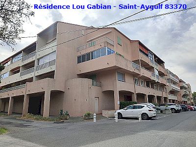 Saint-Aygulf 83, résidence Lou Gabian, bd Corot, 300 m. de la plage Galiote, proche port de plaisance, location 4 couchages, internet, parking